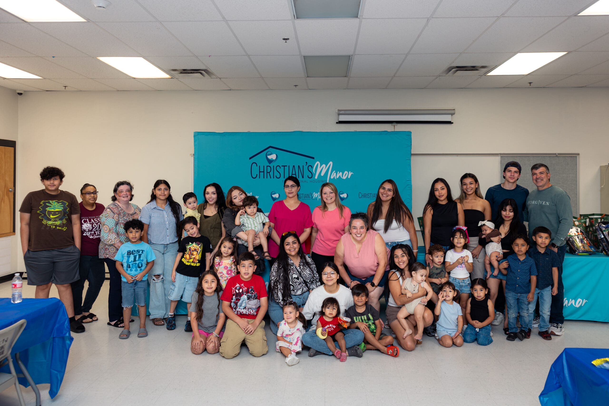 Events — New Website Draft 4 | Christian's Manor Christian’s Manor families and supporters at the 2026 Back-to-School Bash